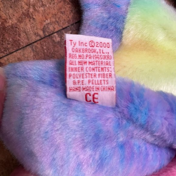 Ty Rare and Retired Colorful Flitter the colorful Butterfly Beanie Baby - Picture 7 of 7